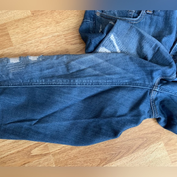 🔥Host Pick🔥 Bombshell Skinny Premium Stretch High-Rise Destructed Jean - Picture 8 of 9